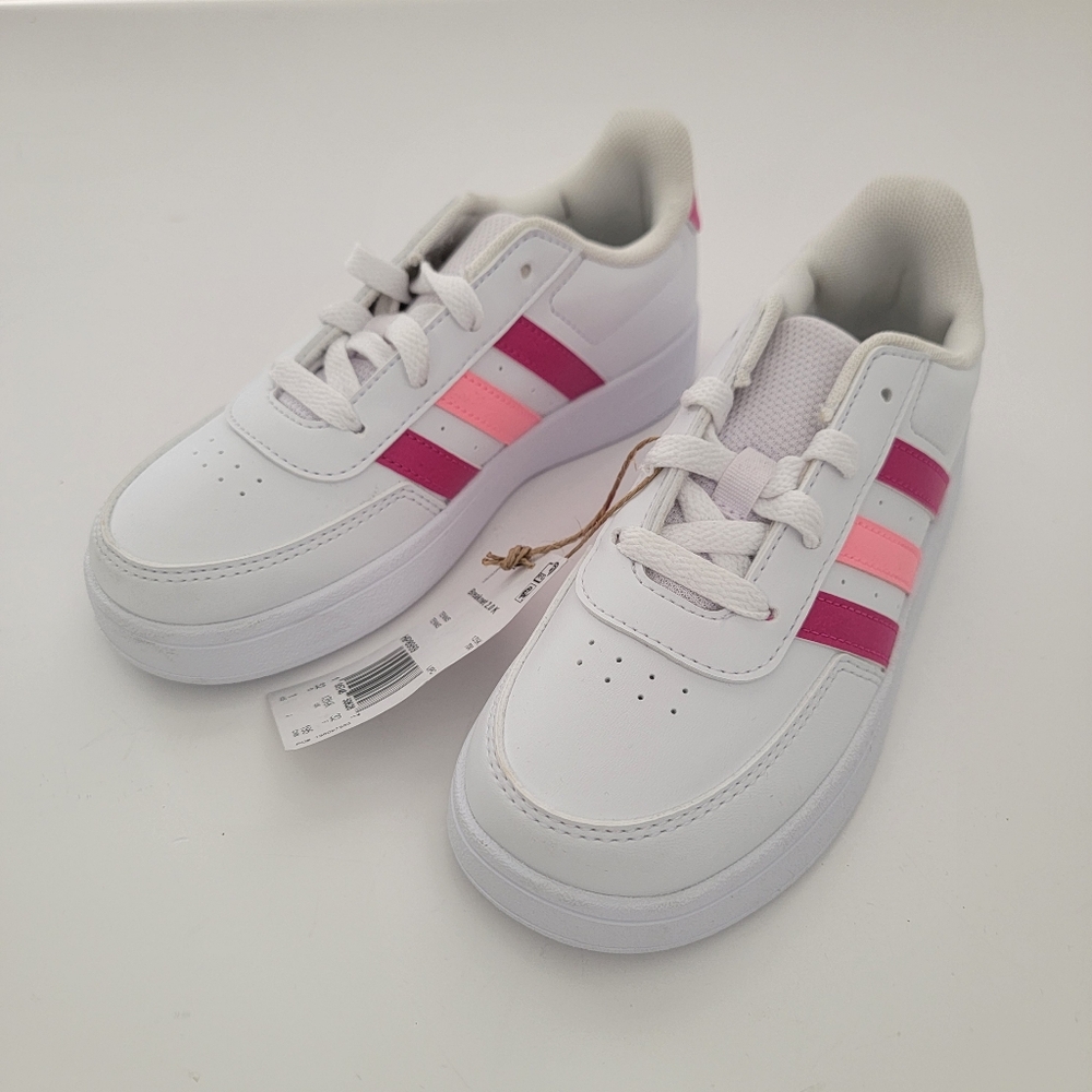 Adidas Breaknet 2.0 Kids Tennis Shoes Size 1  US